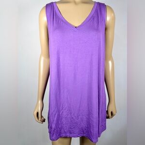 Logo by Lori Goldstein Women’s Size Large Sleeveless Tank Top Tunic